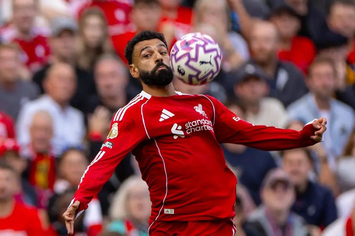 محمد صلاح يستهدف إنجازين مميزين في مباراة ليفربول وبيرنلي