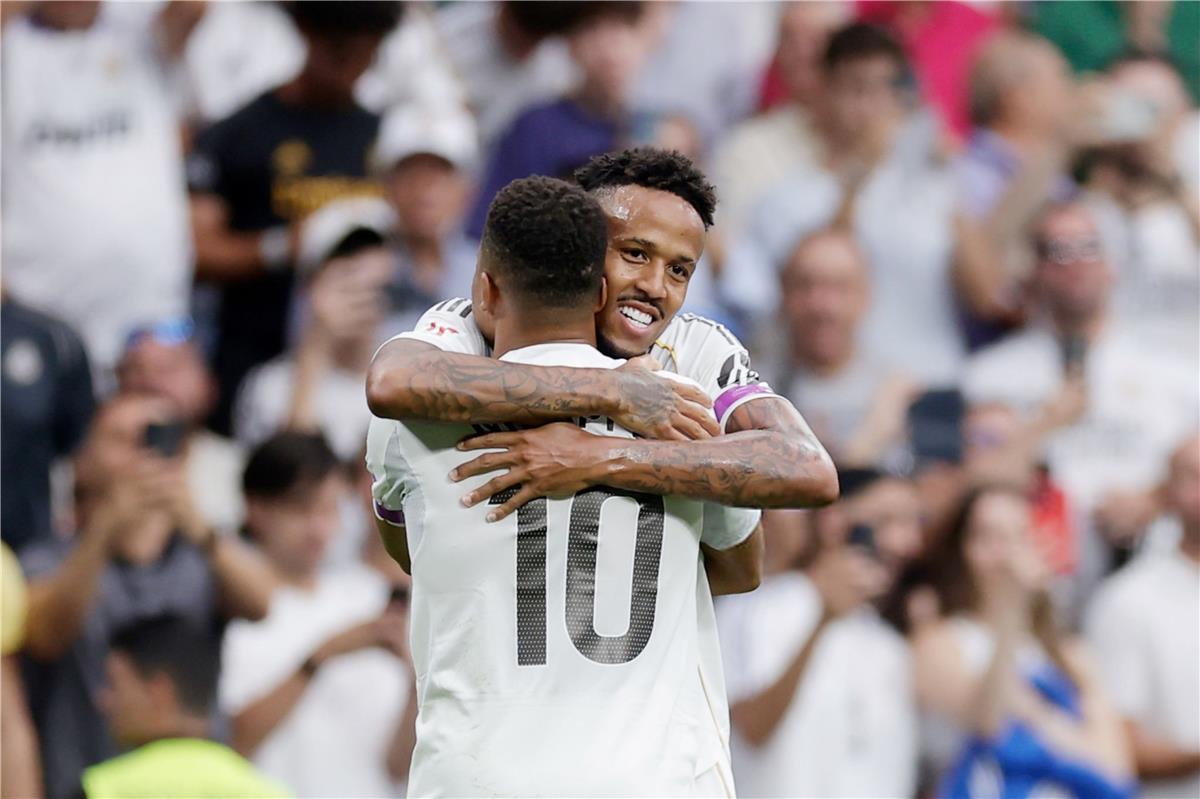 فيديو | صاروخية.. ميليتاو يسجل هدف ريال مدريد الأول أمام إسبانيول