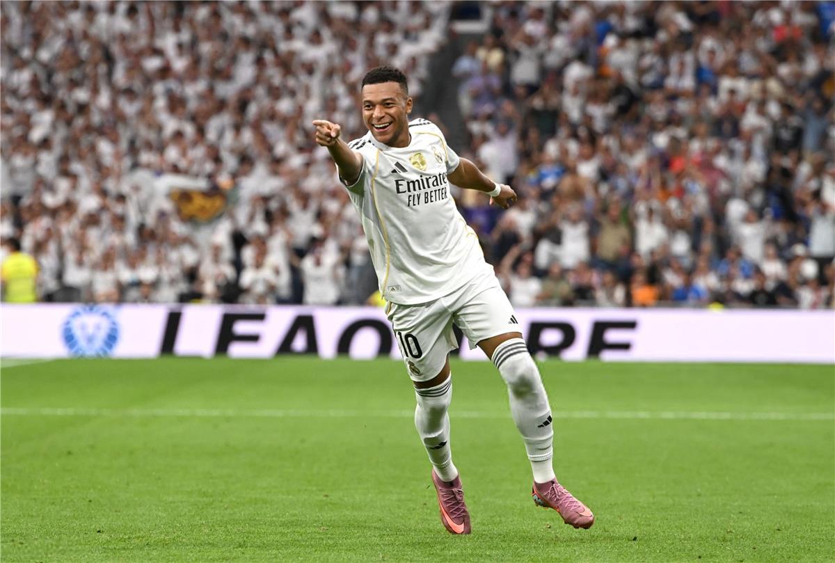 فيديو | مبابي يسجل هدف ريال مدريد الثاني أمام إسبانيول