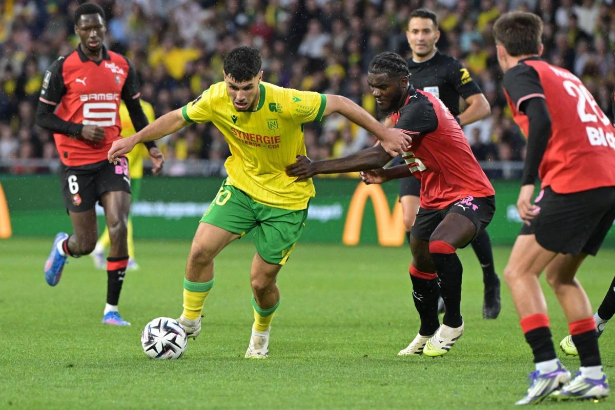 فيديو | مصطفى محمد يشارك في تعادل قاتل لـ نانت مع رين بـ الدوري الفرنسي