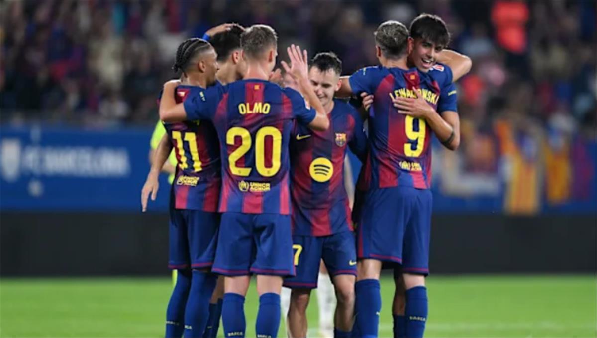 تشكيل برشلونة أمام خيتافي في الدوري الإسباني.. ثلاثي هجومي