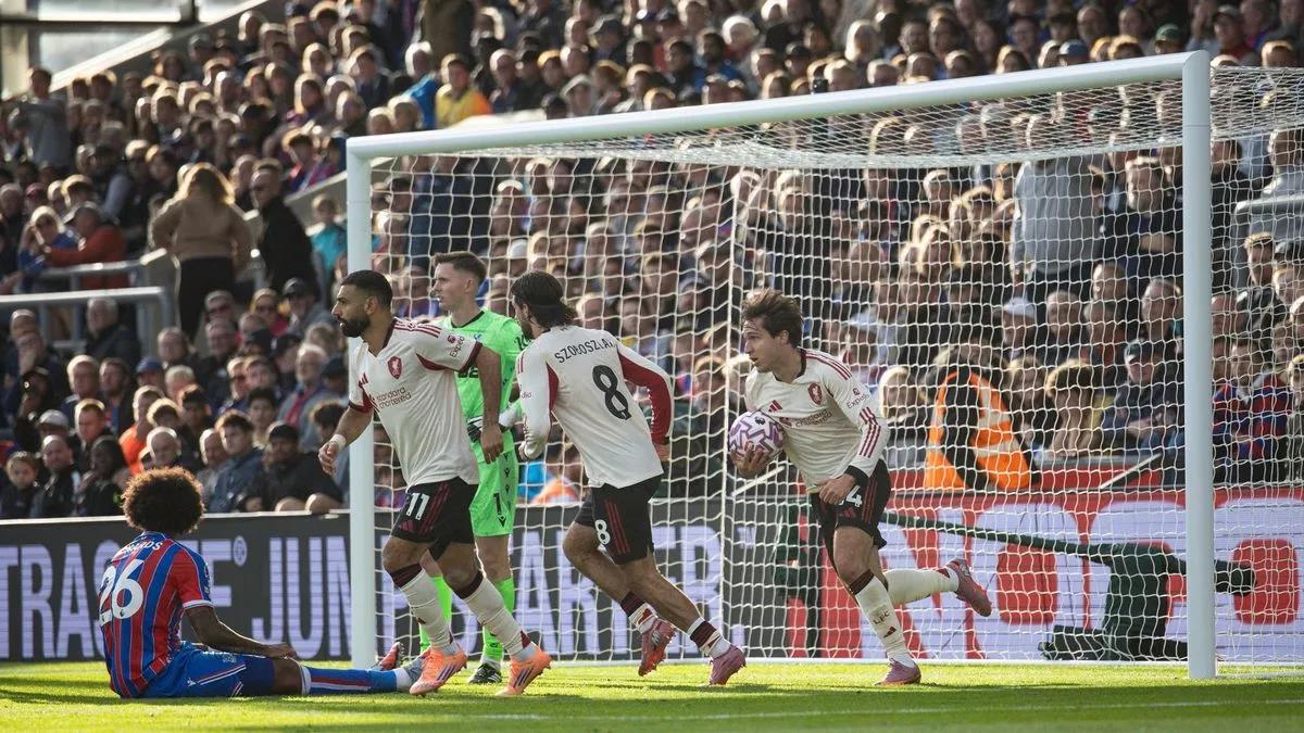 شبكة إنجليزية بعد هزيمة ليفربول أمام كريستال بالاس: محمد صلاح فقد شيئًا مميزًا