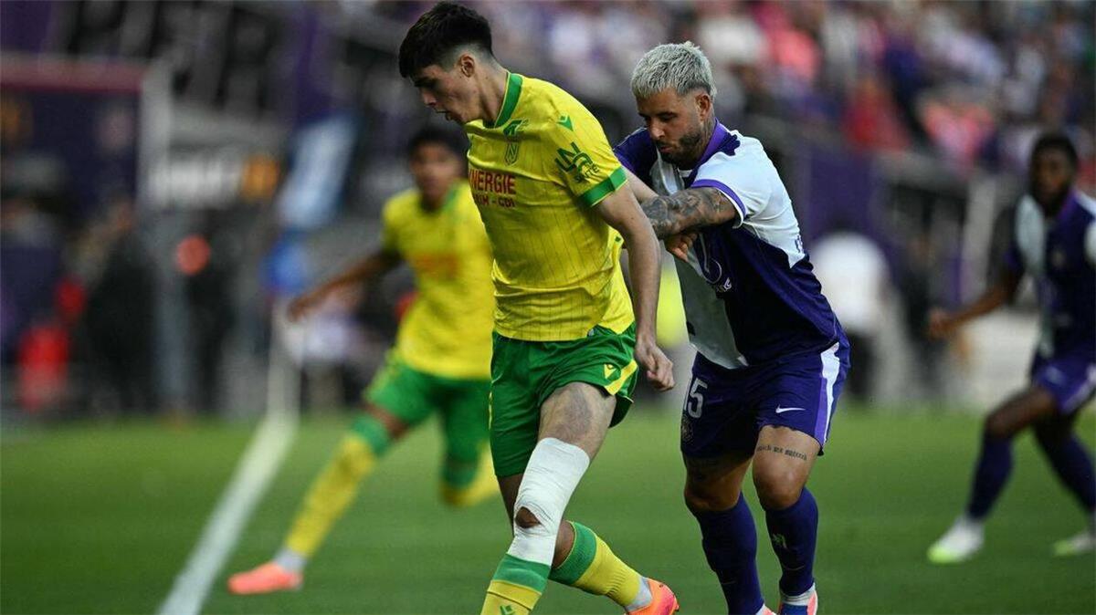 مصطفى محمد يغيب عن تعادل نانت مع تولوز في الدوري الفرنسي