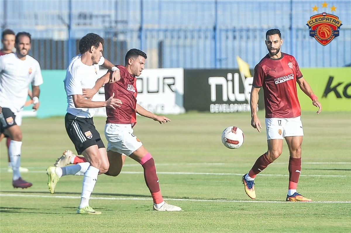 التعادل الإيجابي يحسم مباراة الجونة وسيراميكا كليوباترا في الدوري المصري
