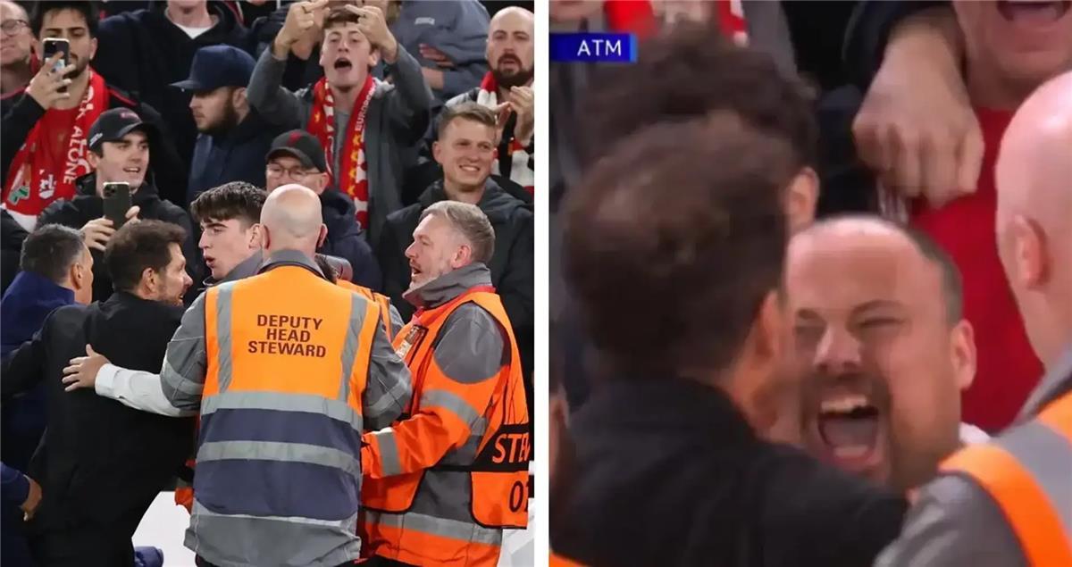 يويفا يعلن عقوبة سيميوني في واقعة مشجع ليفربول