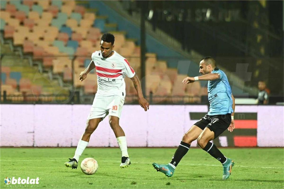 رجل مباراة الزمالك وغزل المحلة في الدوري المصري 