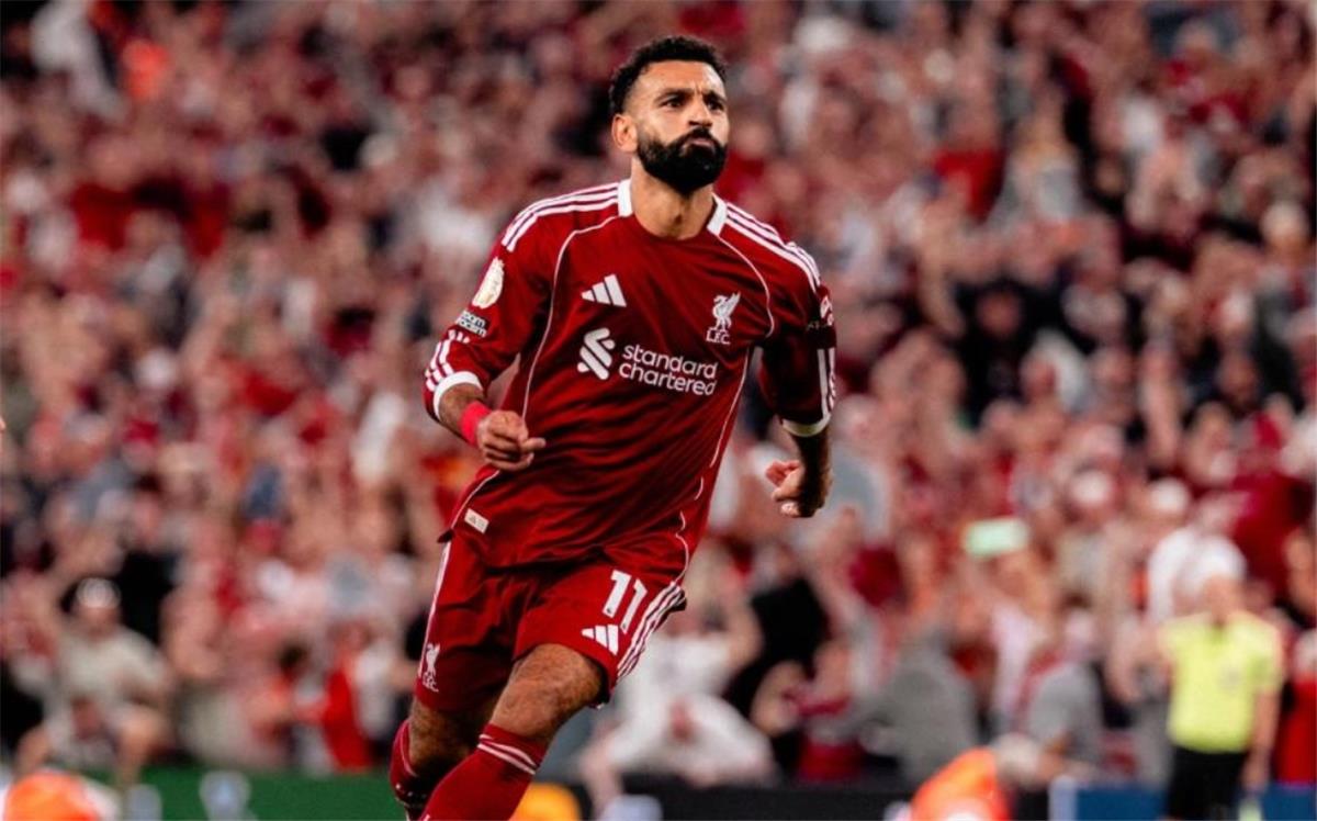 محمد صلاح يترقب إنجازًا جديدًا في مباراة ليفربول وفرانكفورت 