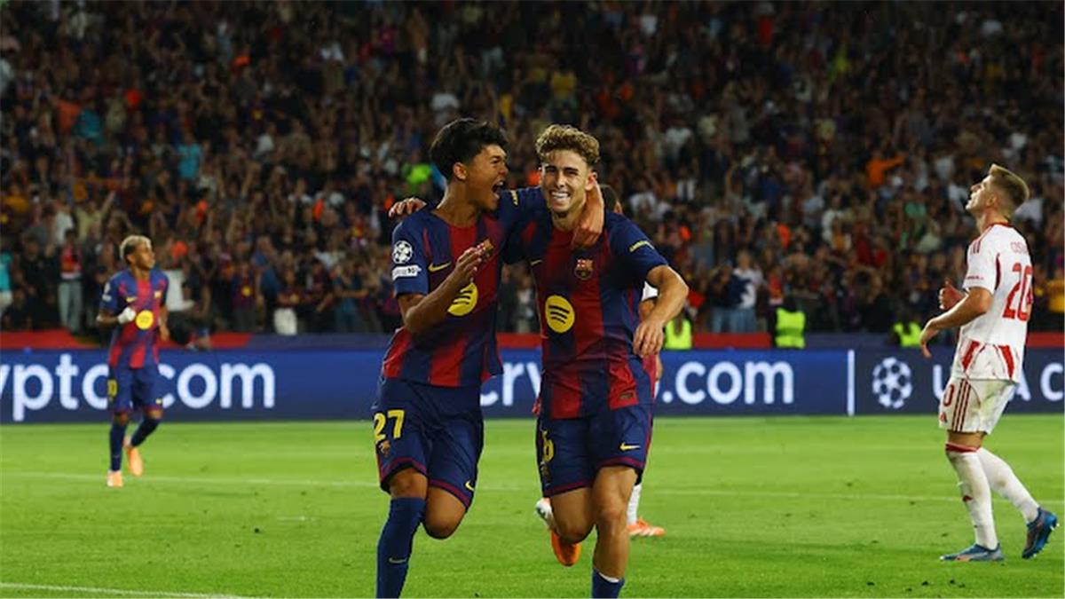 فيديو | جرس إنذار لـ ألونسو قبل الكلاسيكو.. برشلونة يكتسح أولمبياكوس بسداسية في دوري أبطال أوروبا