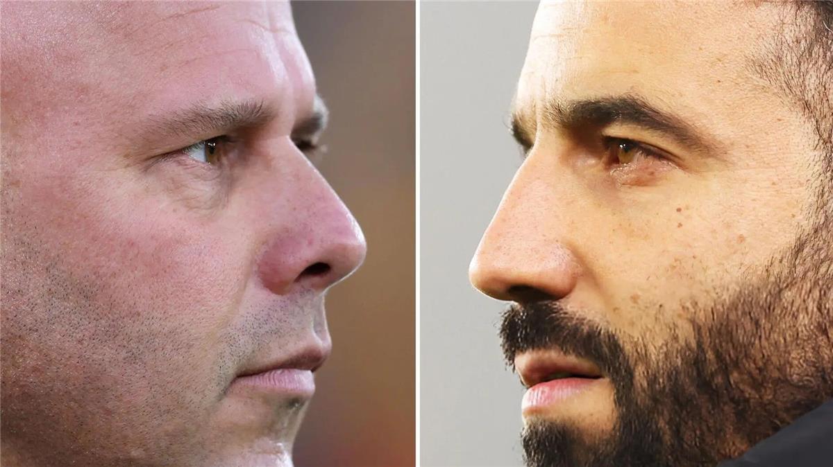 أموريم يتجاهل آرني سلوت قبل لقاء برايتون: لا أهتم بما يقوله