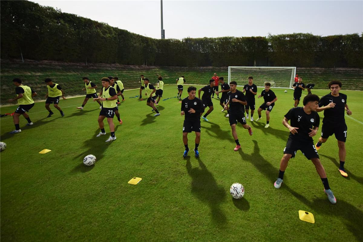 منتخب مصر تحت 17 عامًا يواصل استعداداته قبل انطلاق كأس العالم