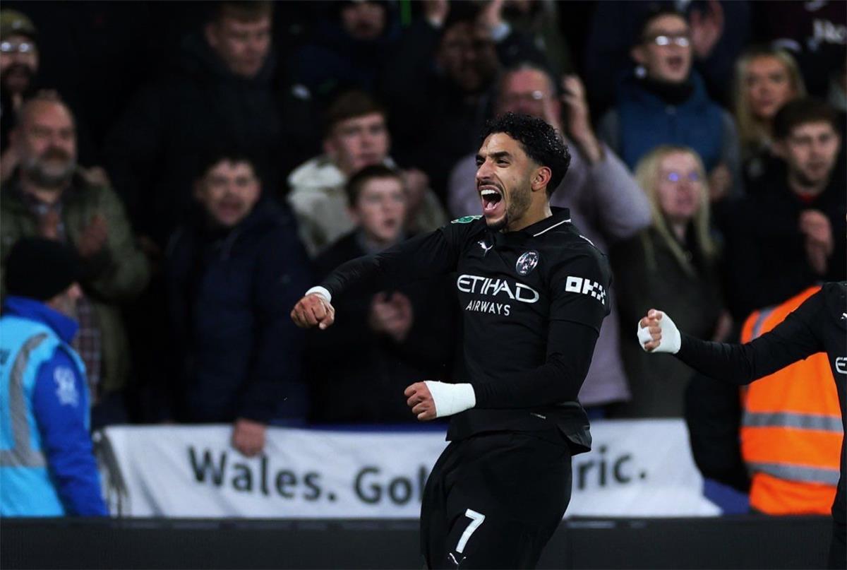 فيديو | عمر مرموش يسجل هدف مانشستر سيتي الثاني أمام سوانزي