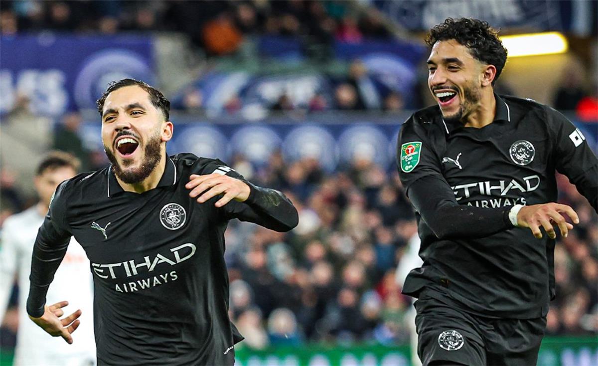 رجل مباراة مانشستر سيتي وسوانزي في كأس كاراباو