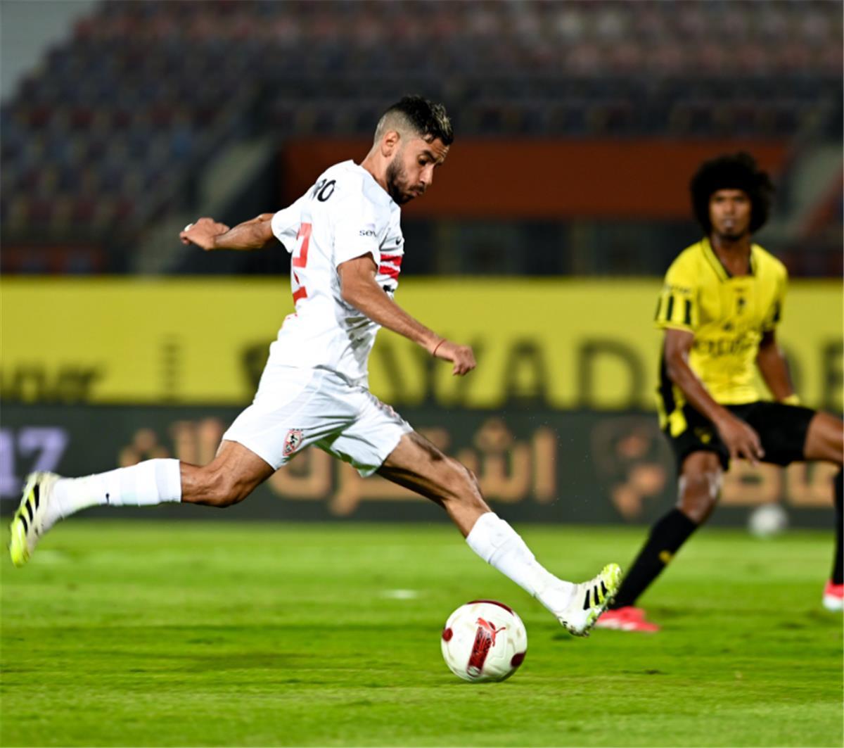 فيديو.. ناصر ماهر يسجل هدف الزمالك الثاني أمام طلائع الجيش