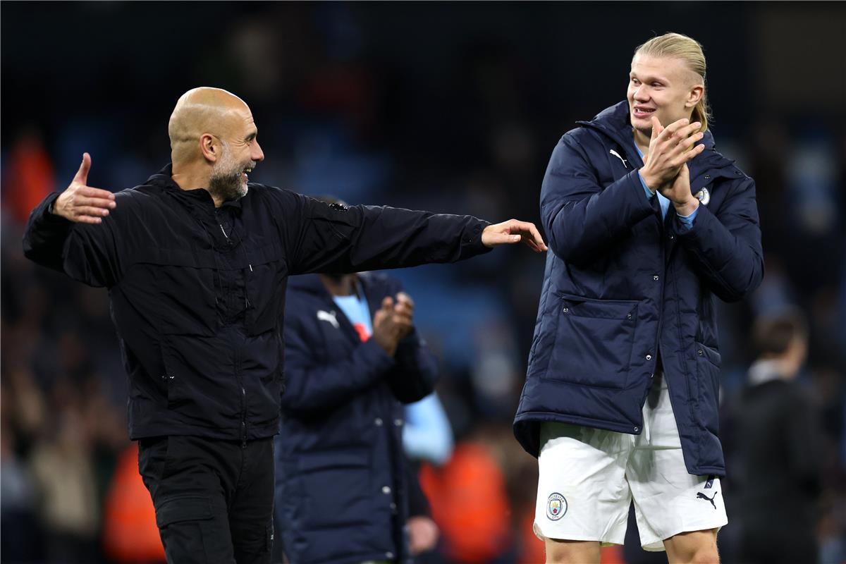 جوارديولا: هالاند لا يُقهر.. وأتمنى أن يستقبل آرسنال هدفًا يومًا ما