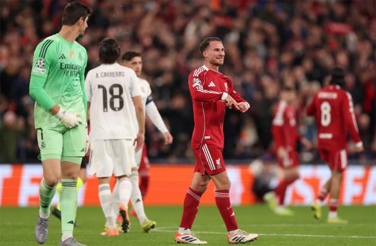 ماك أليستر: الفوز على ريال مدريد لا يعني شيئًا.. وكورتوا رائع 