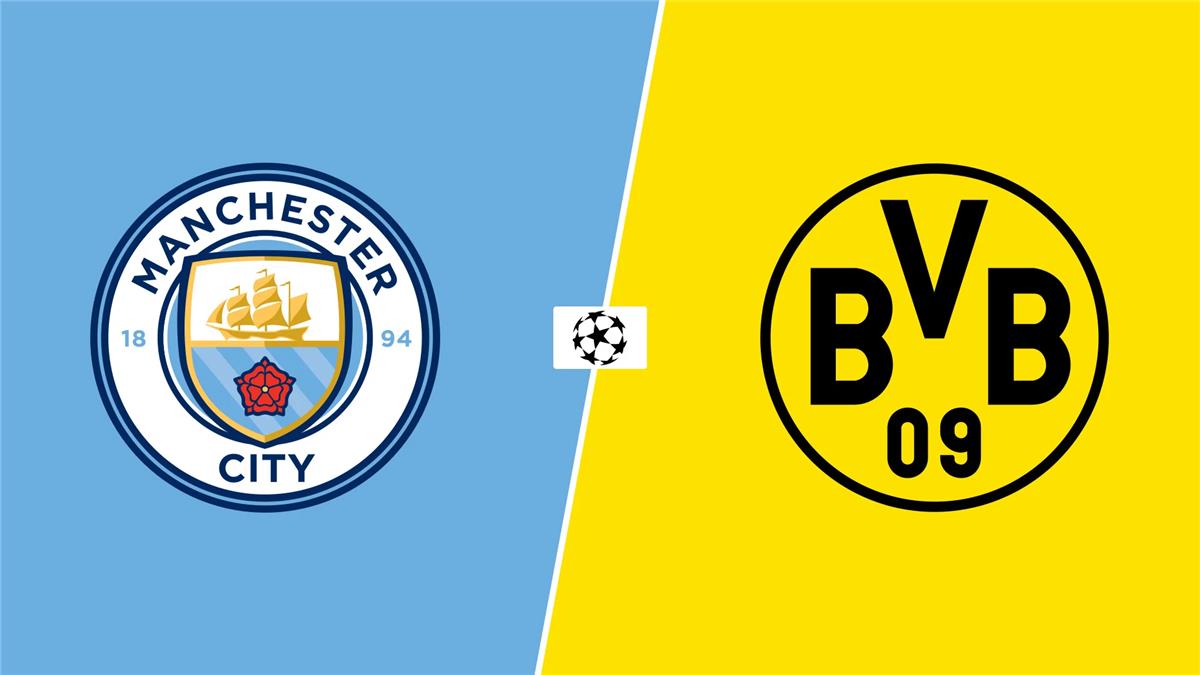 موعد والقناة الناقلة لمباراة مانشستر سيتي وبوروسيا دورتموند اليوم في دوري أبطال أوروبا.. والمعلق