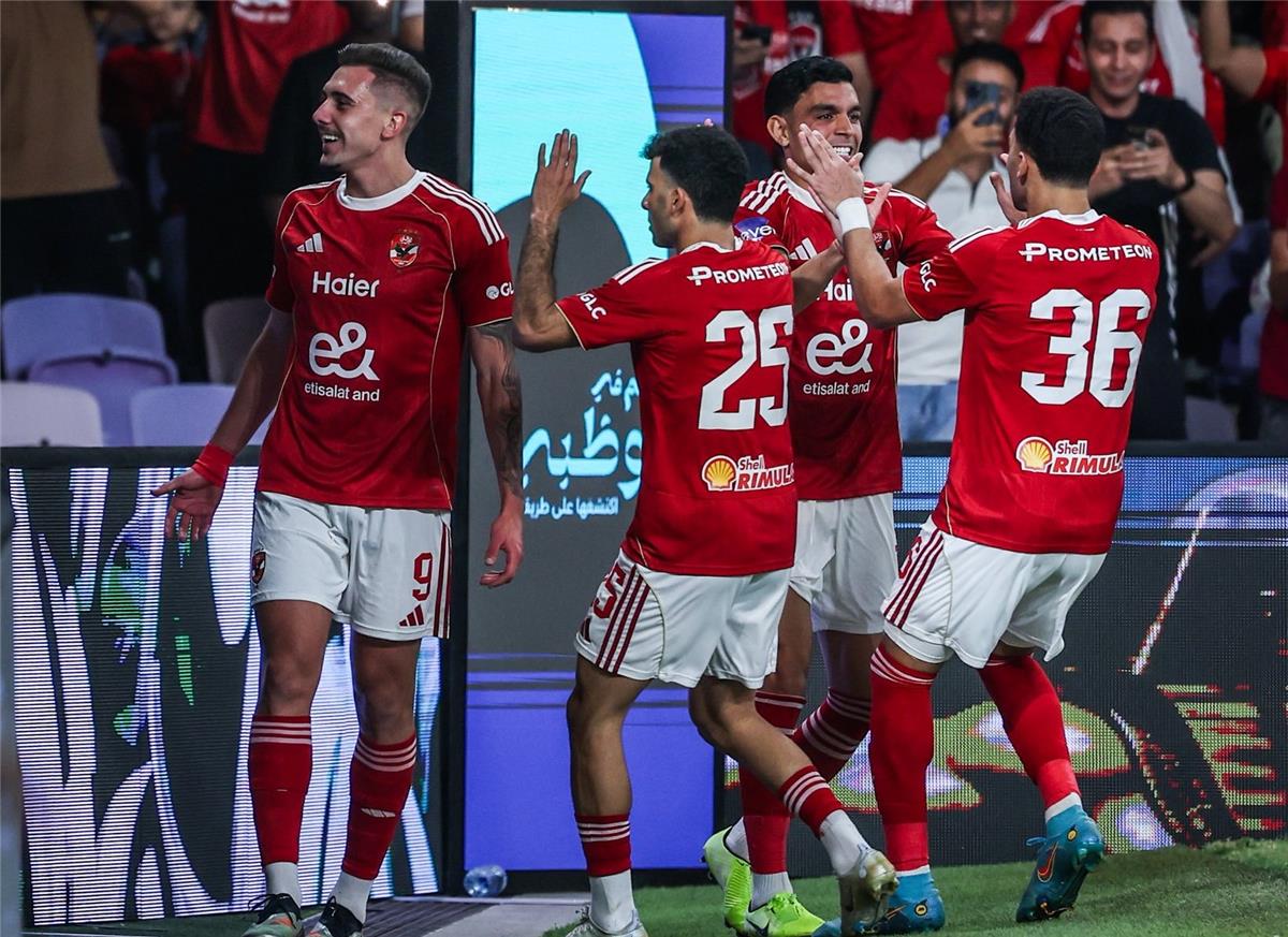 رجل مباراة الأهلي وسيراميكا كليوباترا في السوبر المصري