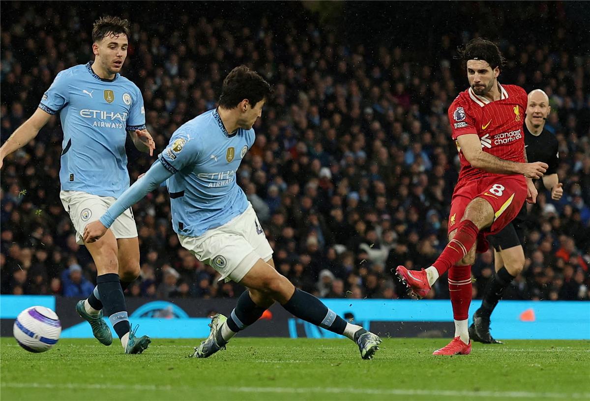 حاسوب أوبتا يتنبأ بنتيجة مباراة مانشستر سيتي وليفربول في الدوري الإنجليزي