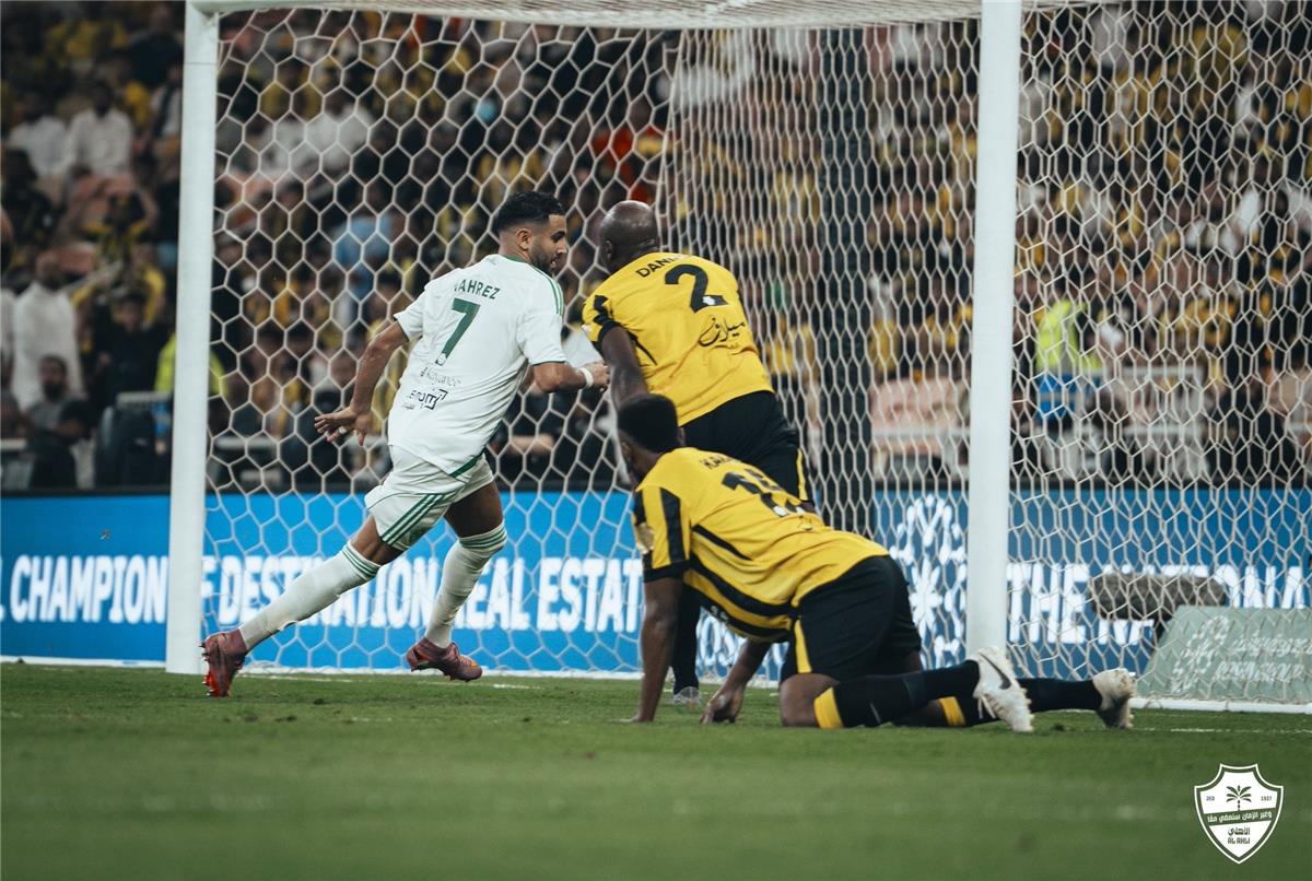 فيديو | رياض محرز يقود الأهلي للفوز على الاتحاد في ديربي جدة