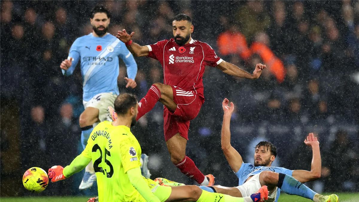 ماذا قدم محمد صلاح في مباراة مانشستر سيتي وليفربول بـ الدوري الإنجليزي؟