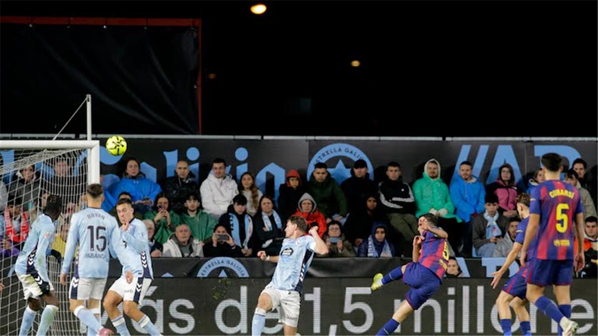 رجل مباراة برشلونة وسيلتا فيجو في الدوري الإسباني