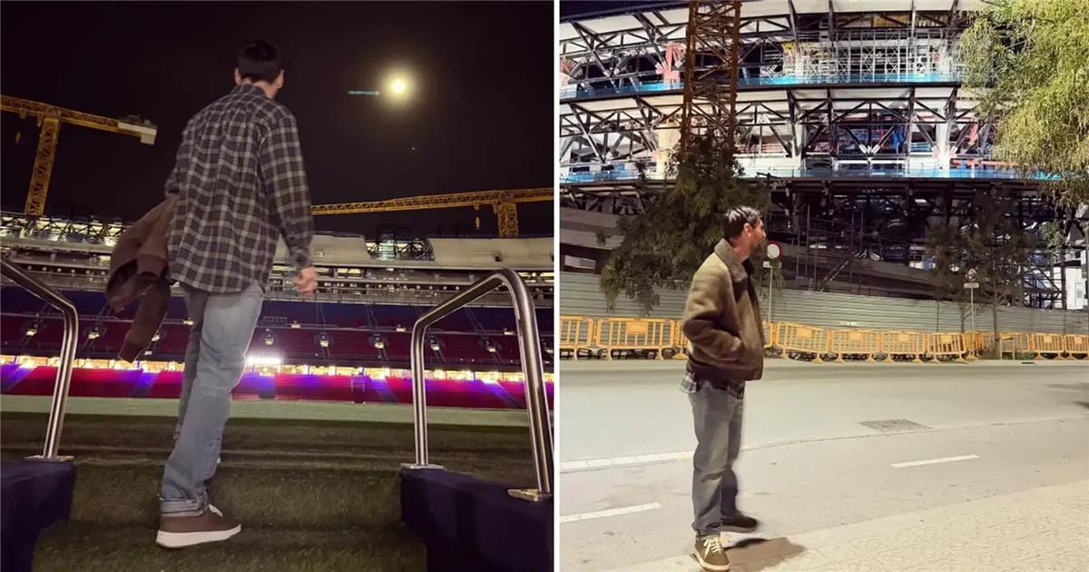 موقف برشلونة من معاقبة رجل الأمن في كامب نو بسبب زيارة ميسي السرية