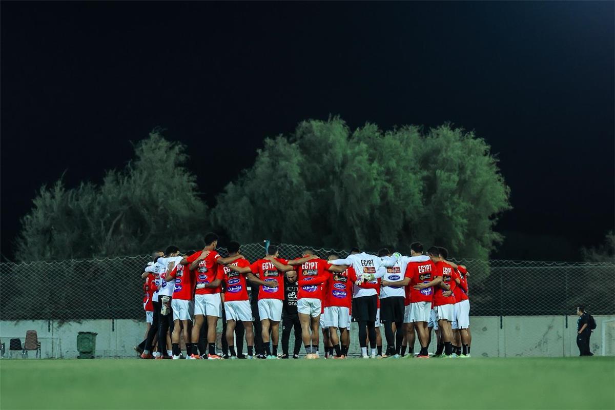 منتخب مصر ينهي استعداداته لمواجهة أوزبكستان