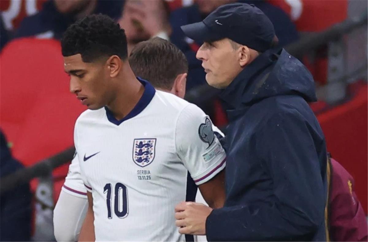 توخيل يبرر جلوس بيلينجهام على دكة البدلاء أمام صربيا