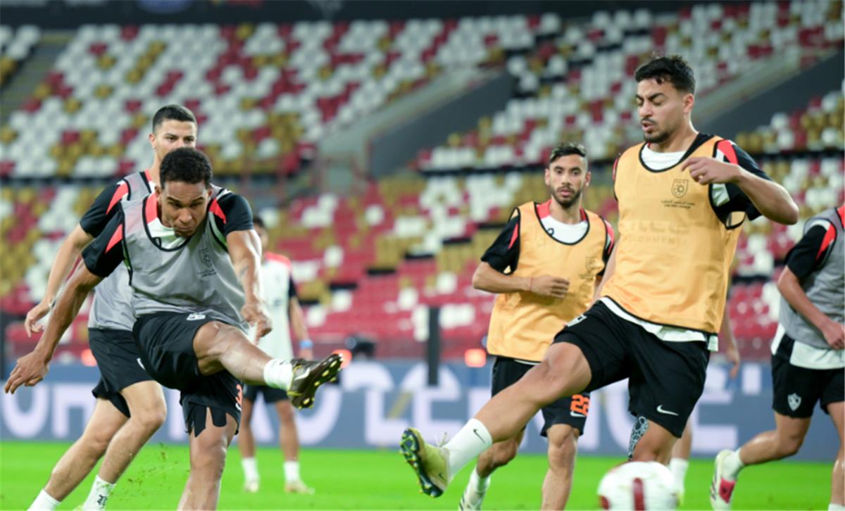 مران الزمالك | تدريبات خططية استعدادًا لمباراة زيسكو في الكونفدرالية