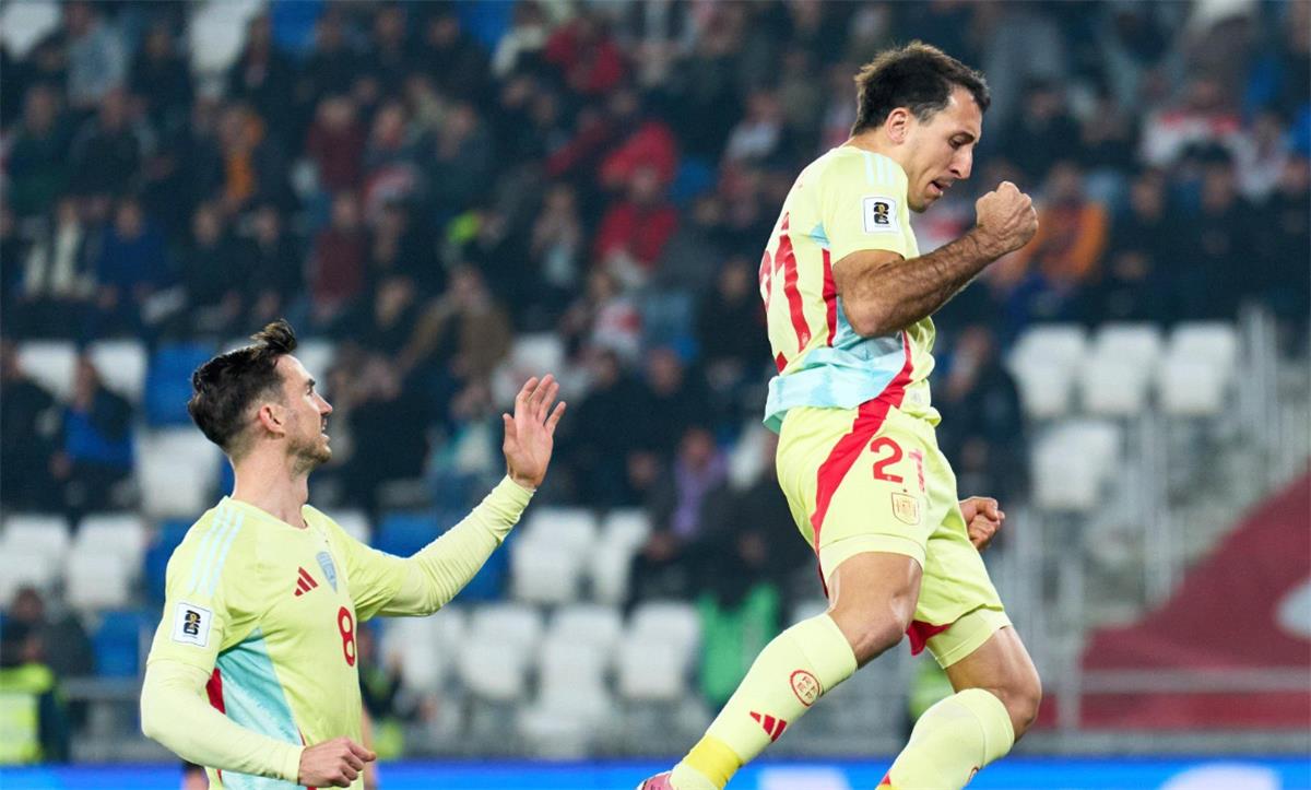 فيديو | إسبانيا تقترب من مونديال 2026 برباعية أمام جورجيا.. وتركيا تتخطى بلغاريا