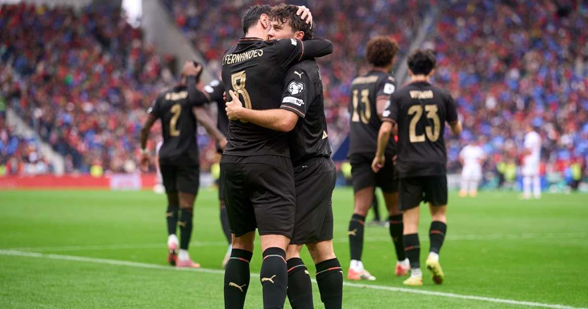 جواو نيفيز: عشت مباراة للذكرى مع البرتغال.. وبرونو فرنانديز يعلق على إنجازه الشخصي ضد أرمينيا