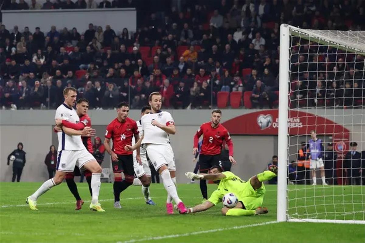 فيديو | بالعلامة الكاملة.. هاري كين يقود إنجلترا للفوز بثنائية أمام ألبانيا في تصفيات كأس العالم