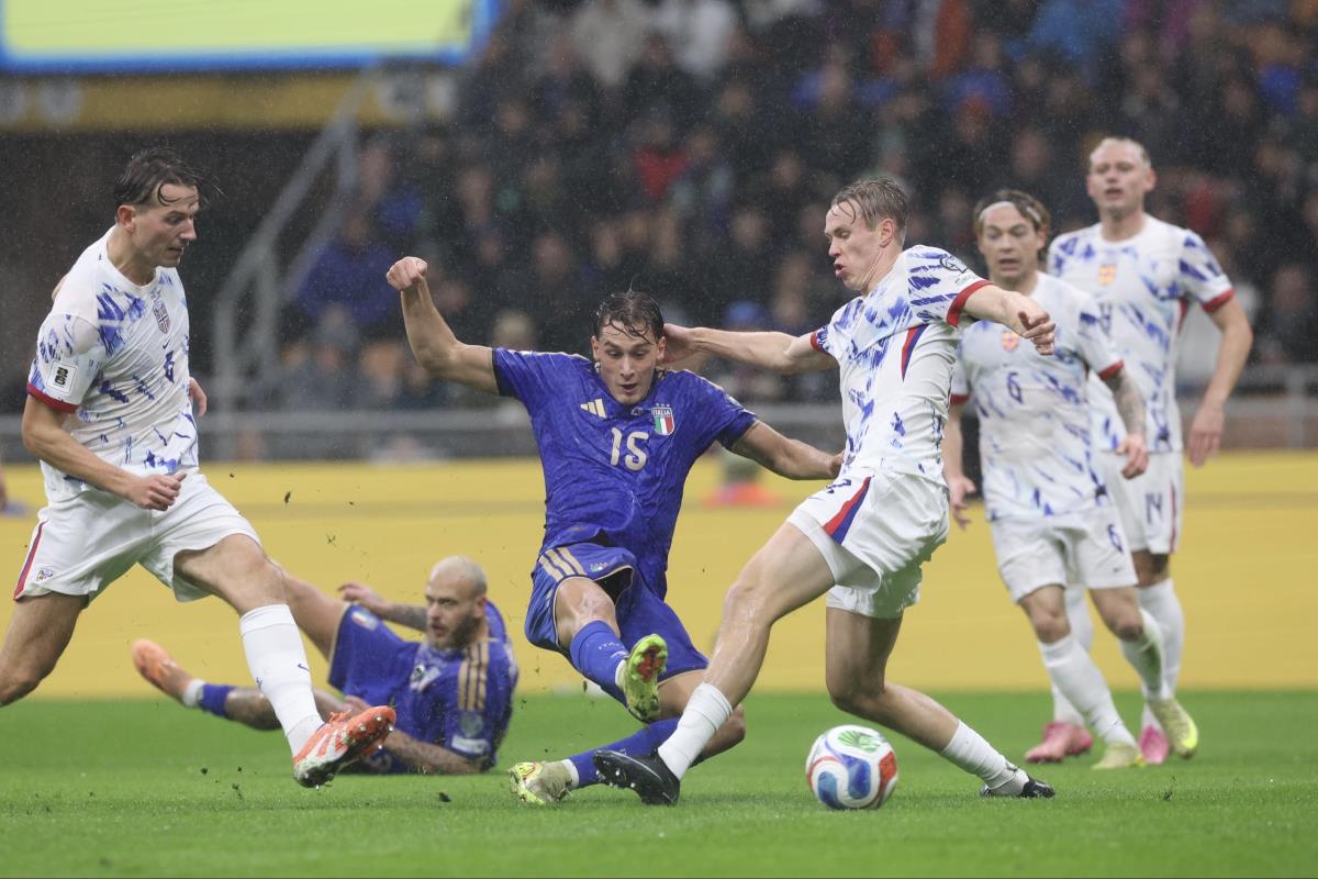 ترتيب مجموعة إيطاليا والنرويج في تصفيات كأس العالم (محدث باستمرار)