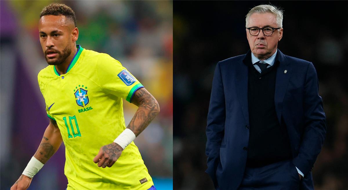 أنشيلوتي يوجه إنذارًا لـ نيمار قبل كأس العالم 2026