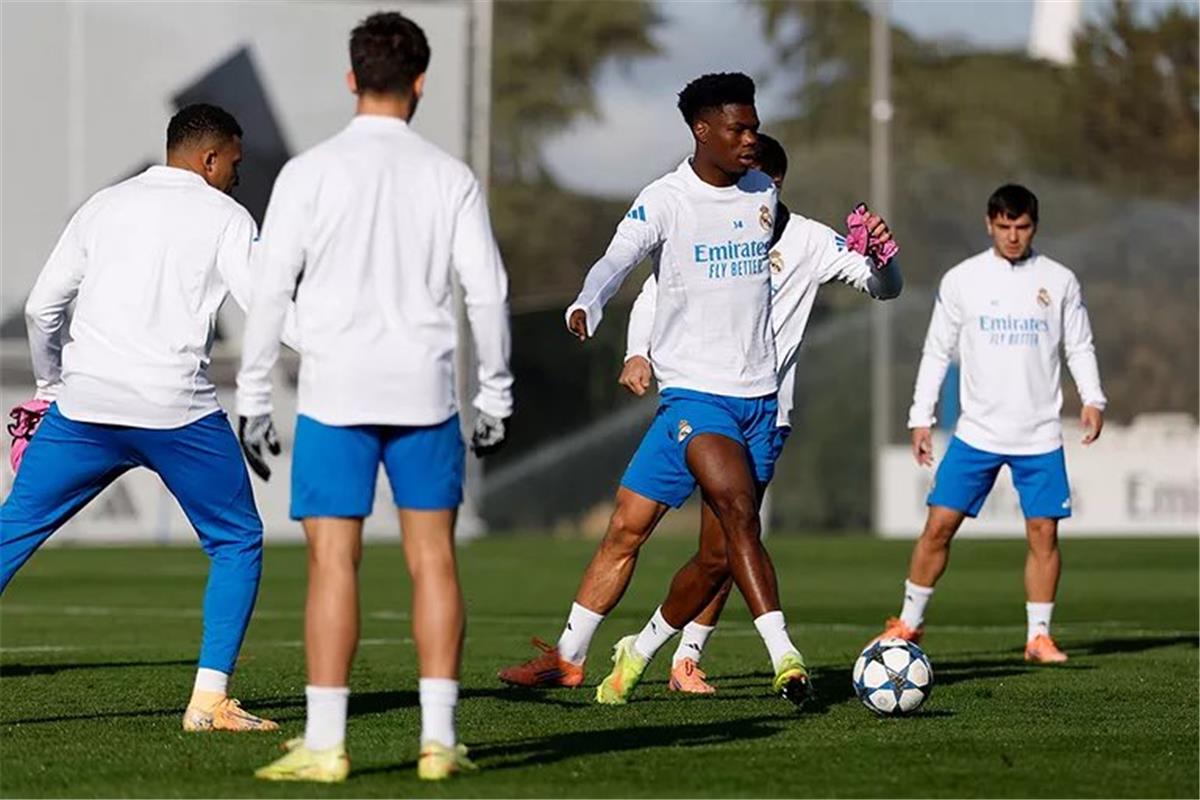 تدريبات ريال مدريد.. عودة الثنائي المصاب وغياب محتمل لمدافع الفريق أمام أولمبياكوس