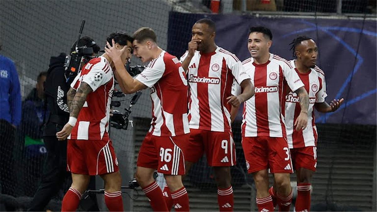 فيديو | تشيكينيو يسجل هدف أولمبياكوس الأول أمام ريال مدريد في دوري أبطال أوروبا