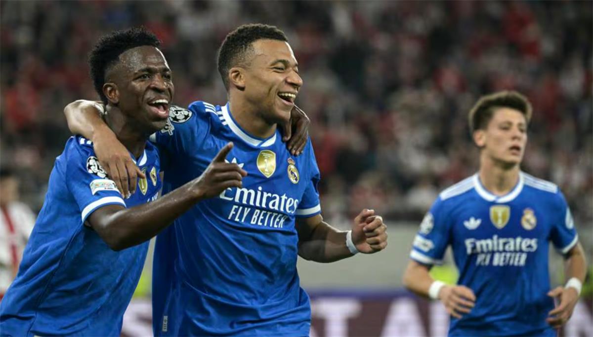 مباريات ريال مدريد المتبقية في دوري أبطال أوروبا بعد الفوز على أولمبياكوس