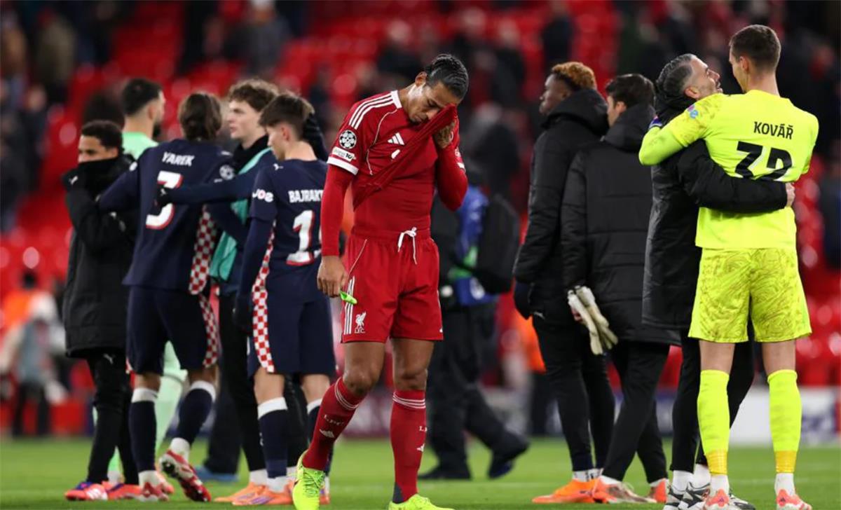 رجل مباراة ليفربول وآيندهوفن في دوري أبطال أوروبا