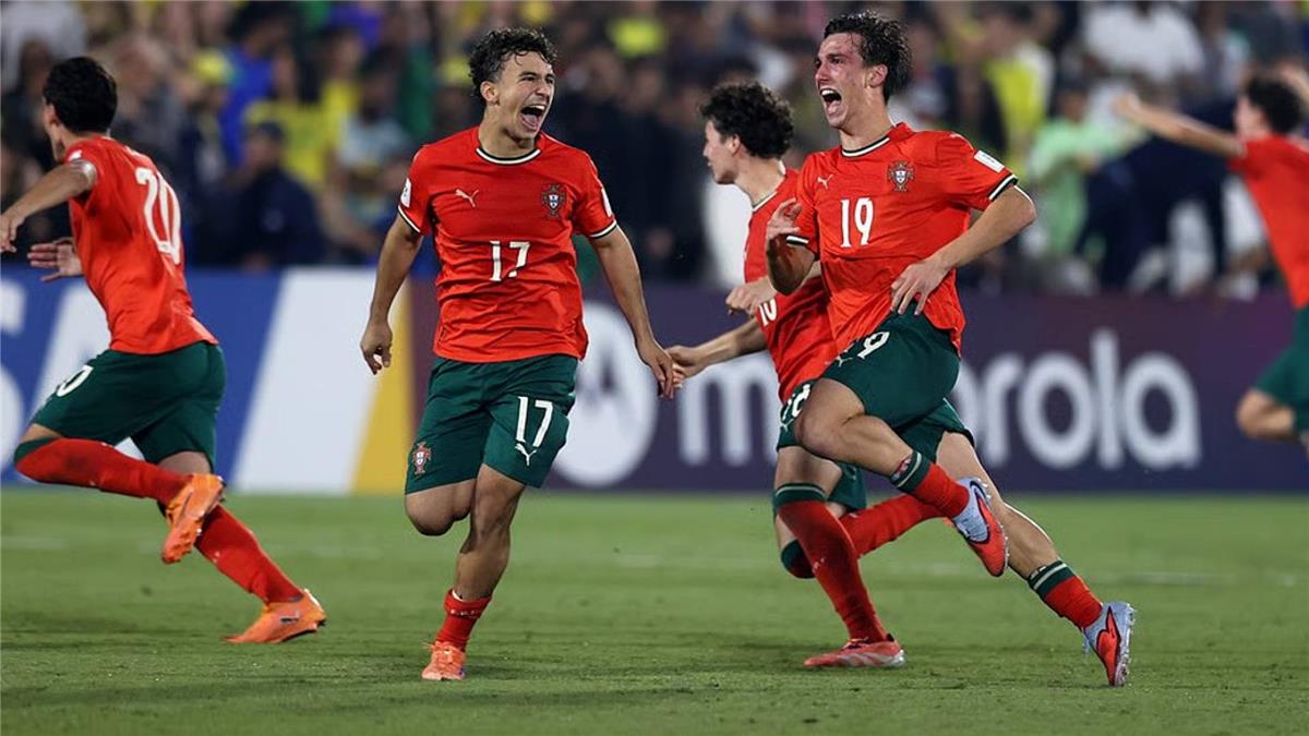 فيديو.. البرتغال تهزم النمسا وتحصد كأس العالم تحت 17 عامًا