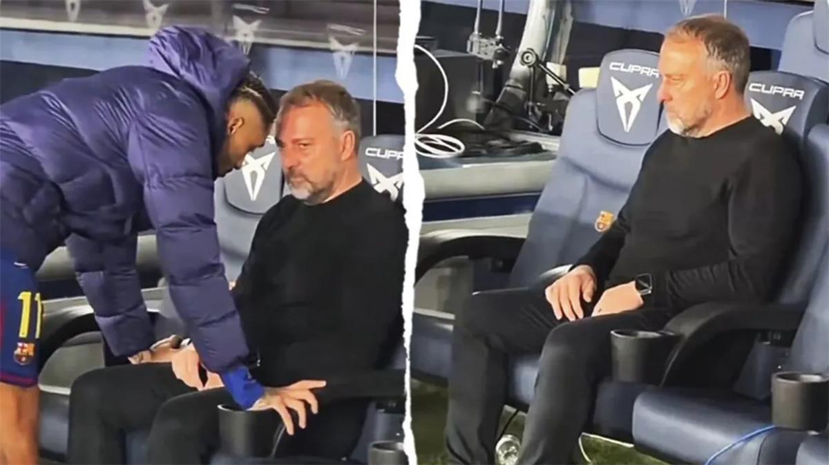 برشلونة يفك لغز سوء حالة هانز فليك بعد الفوز على ألافيس