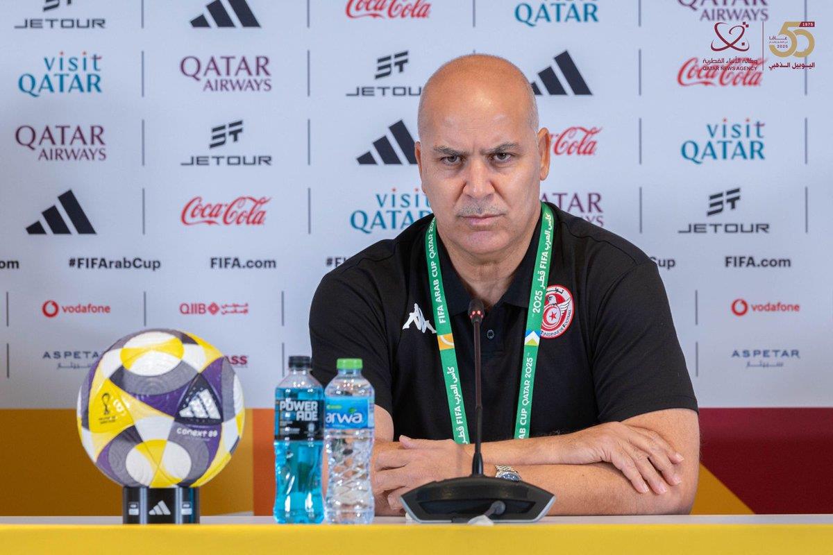 مدرب تونس بعد الهزيمة أمام سوريا في كأس العرب: لعبوا على أخطاءنا