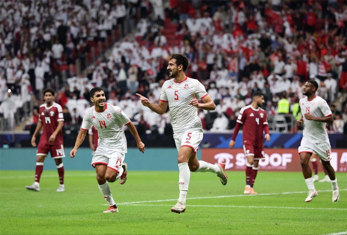 فيديو | أسيست علي معلول.. محمد بن رمضان يسجل هدف تونس الأول أمام قطر