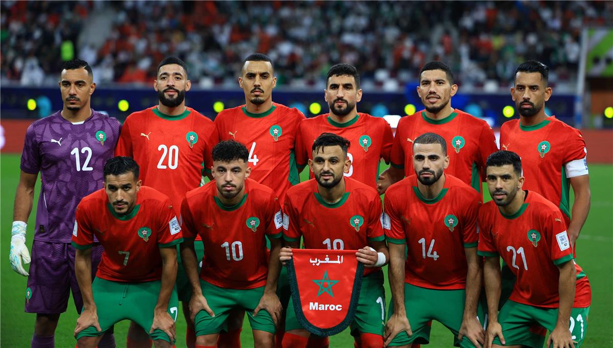 موعد مباراة المغرب في نصف نهائي كأس العرب 2025