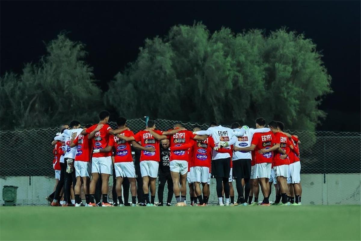  منتخب مصر يخوض تدريبًا مسائيًا  استعدادًا لـ كأس امم إفريقيا 2025