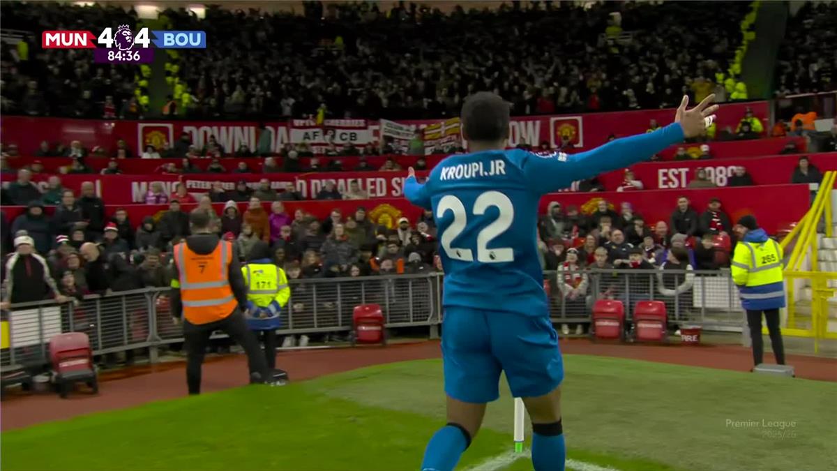 فيديو | مباراة الـ 8 أهداف.. بورنموث يخطف تعادلاً مثيرًا من مانشستر يونايتد في الدوري الإنجليزي