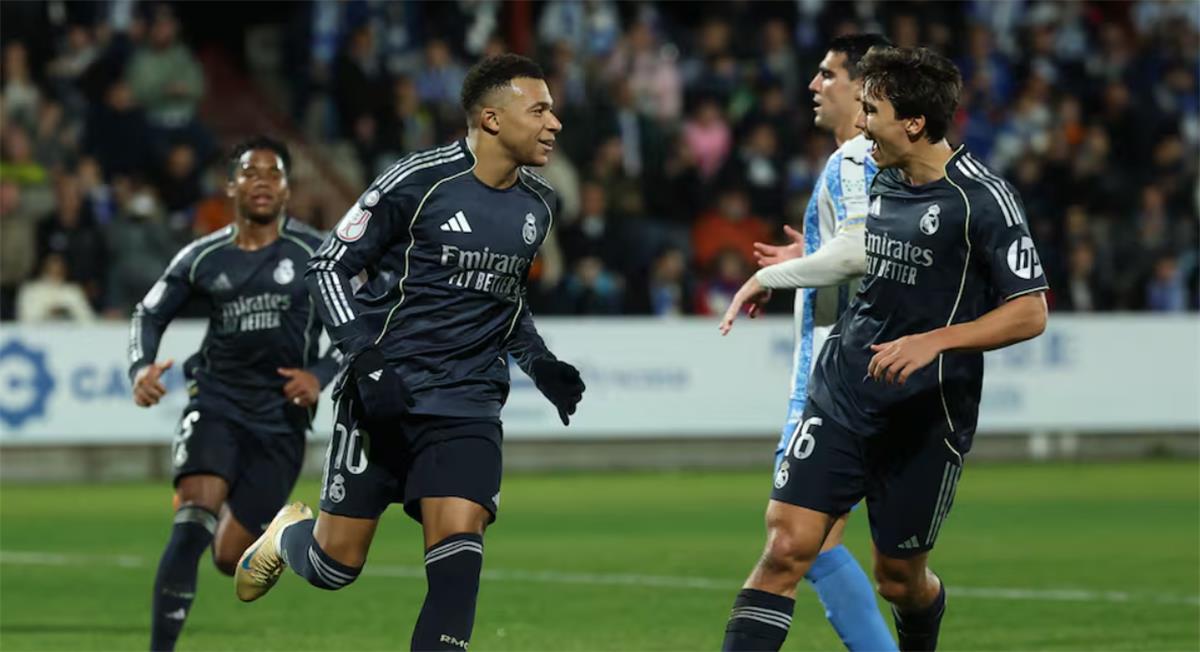 في 10 دقائق.. تالافيرا يسجل هدفين ومبابي يحرز الثالث لـ ريال مدريد