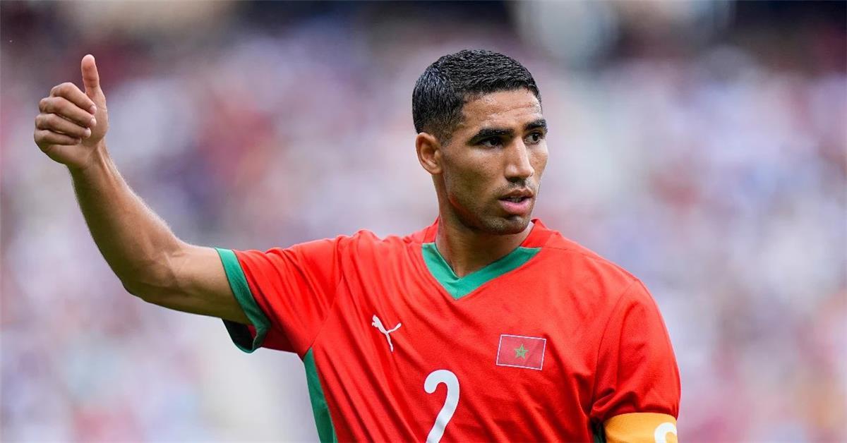 حكيمي يوضح موقفه من المشاركة في مباراة المغرب أمام جزر القمر بـ أمم إفريقيا 