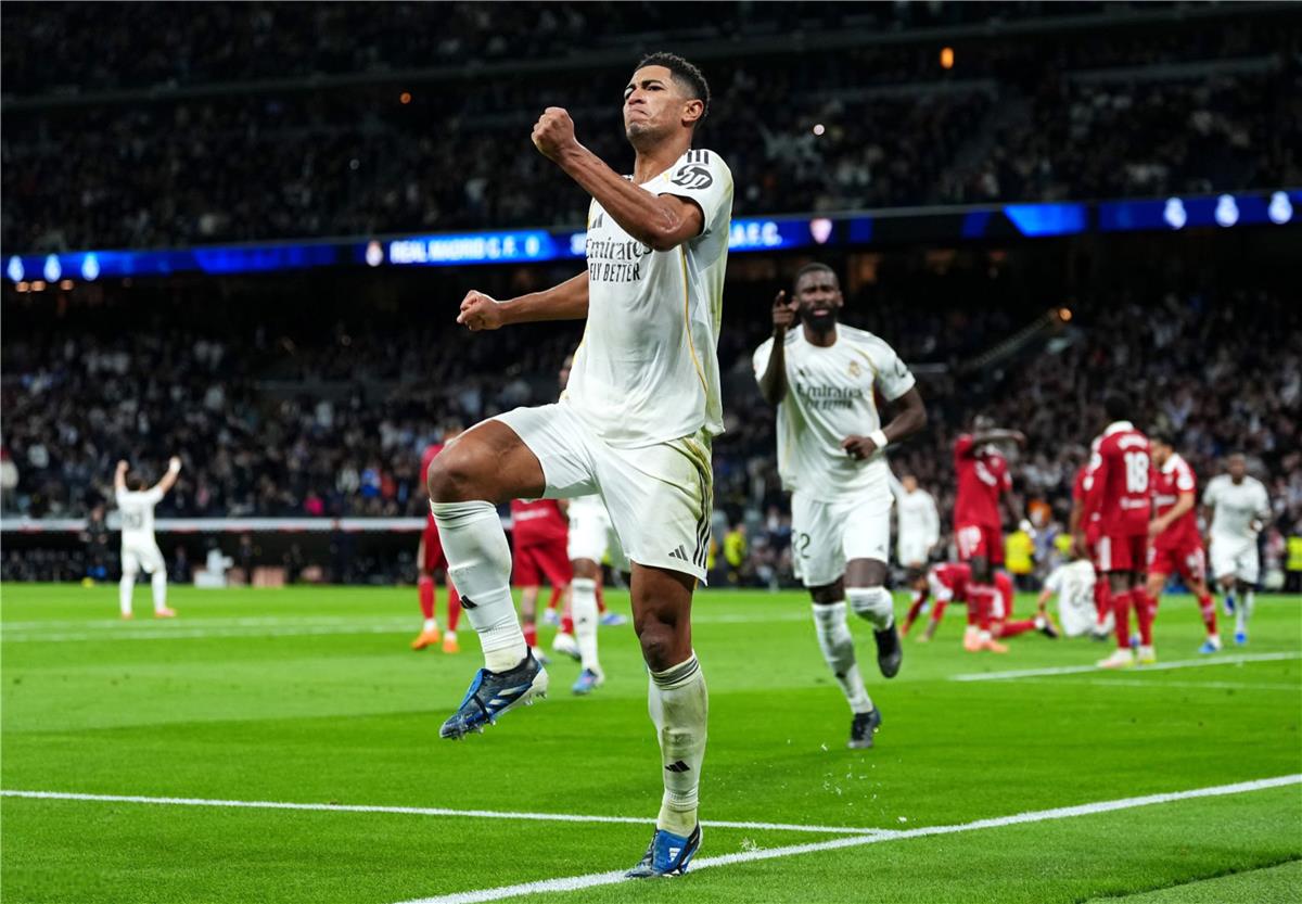 فيديو | بيلينجهام يسجل هدف ريال مدريد الأول أمام إشبيلية