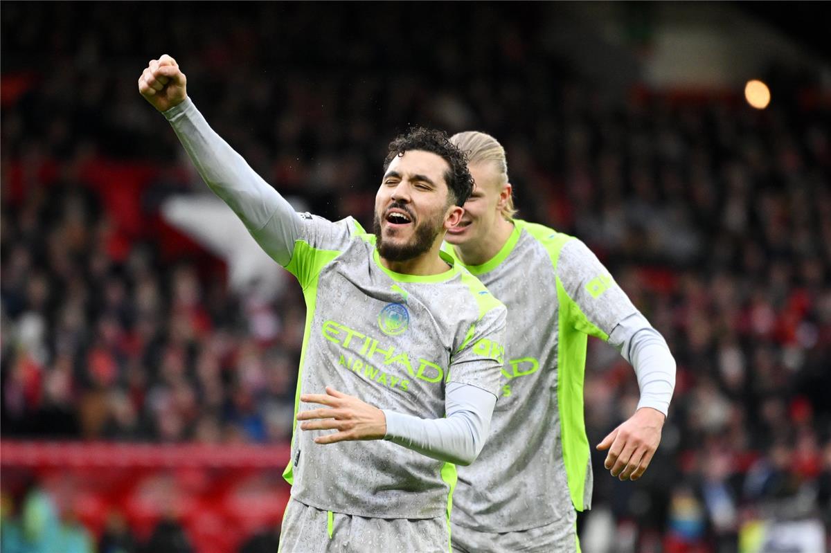 ريان شرقي: مواجهة نوتينجهام على ملعبه أشبه بالحرب.. وهذا سر احتفالي على طريقة هالاند