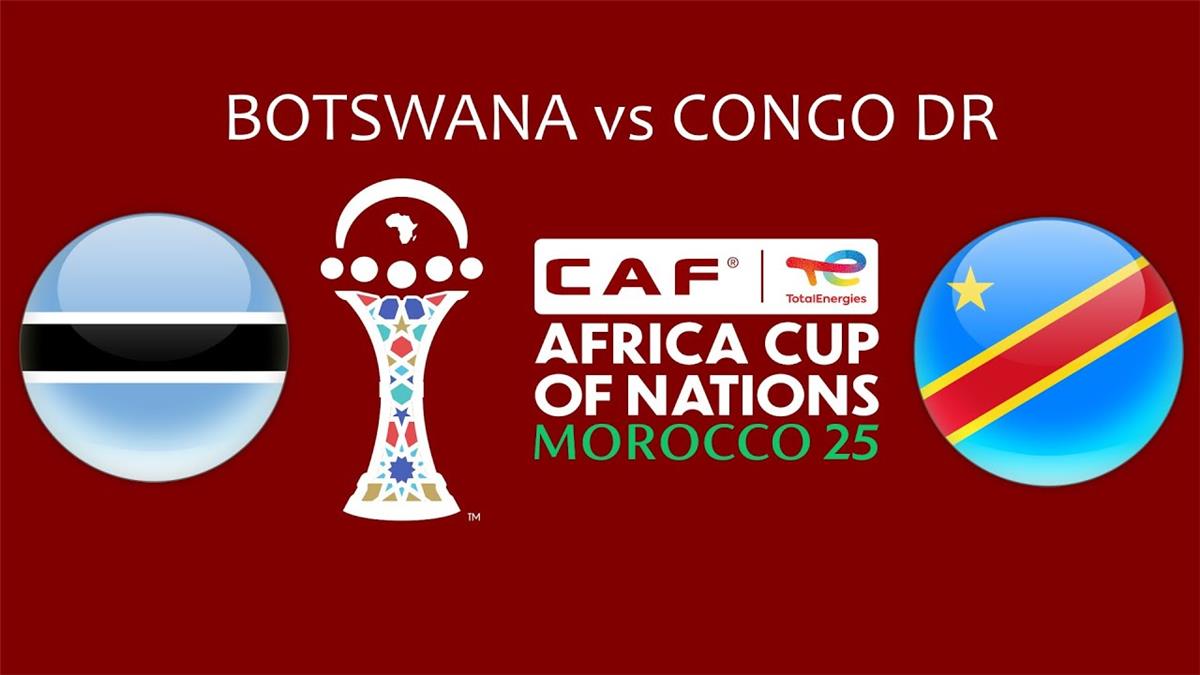 موعد والقناة الناقلة لمباراة الكونغو الديمقراطية وبوتسوانا اليوم في كأس أمم إفريقيا.. والمعلق